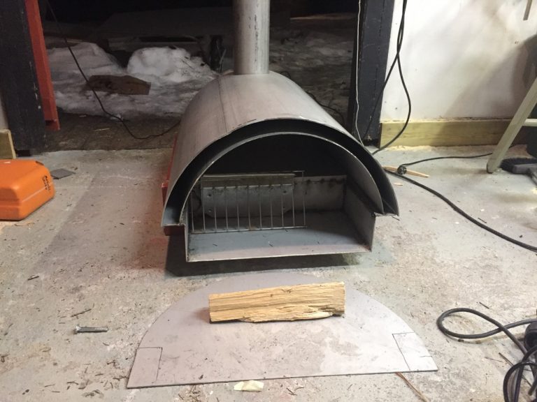 DIY Wood fired Pizza oven from Stainless Steel Pipe Bskog DIY